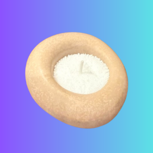 Fire From a Stone  Sand Candle