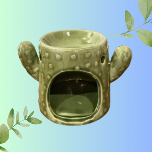 Large Cactus Wax Melt Burner