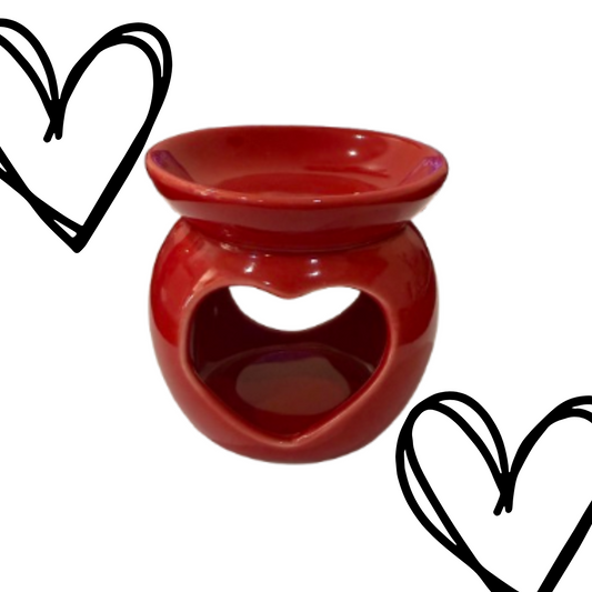 Large Heart Wax Melt Burner